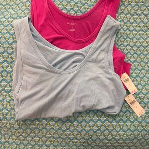 Anthropologie- Pilcro tank top(s); small. (pink, light blue, yellow)